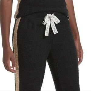 Brand New Kendall & Kylie Black Fleece Lounge Pants